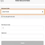 Applying a Discount Code