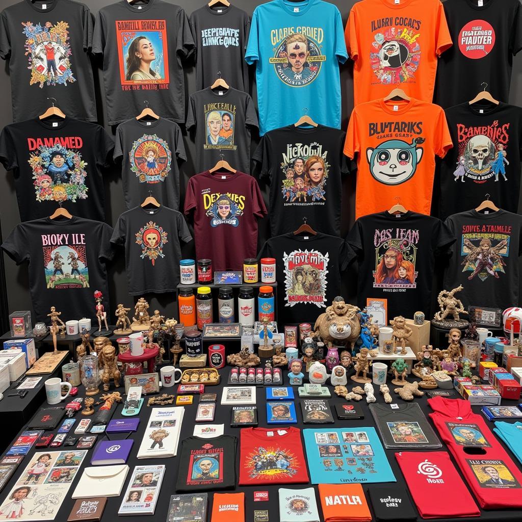 Diverse Story So Far Merch Display