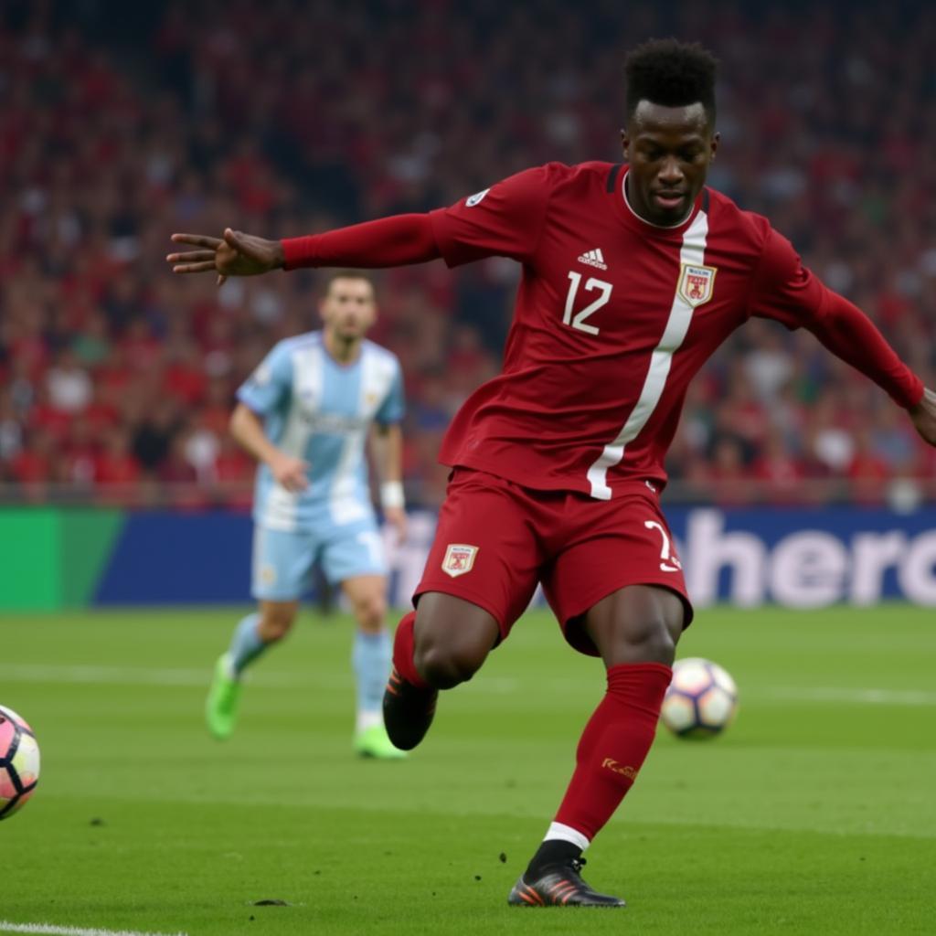 Divock Origi FIFA 21 gameplay screenshot