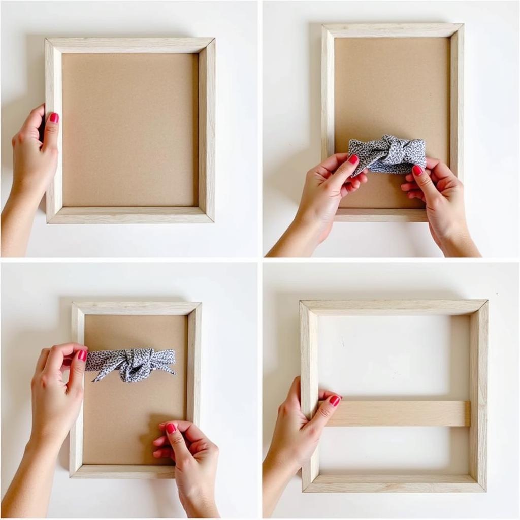 DIY Headband Display Using a Picture Frame