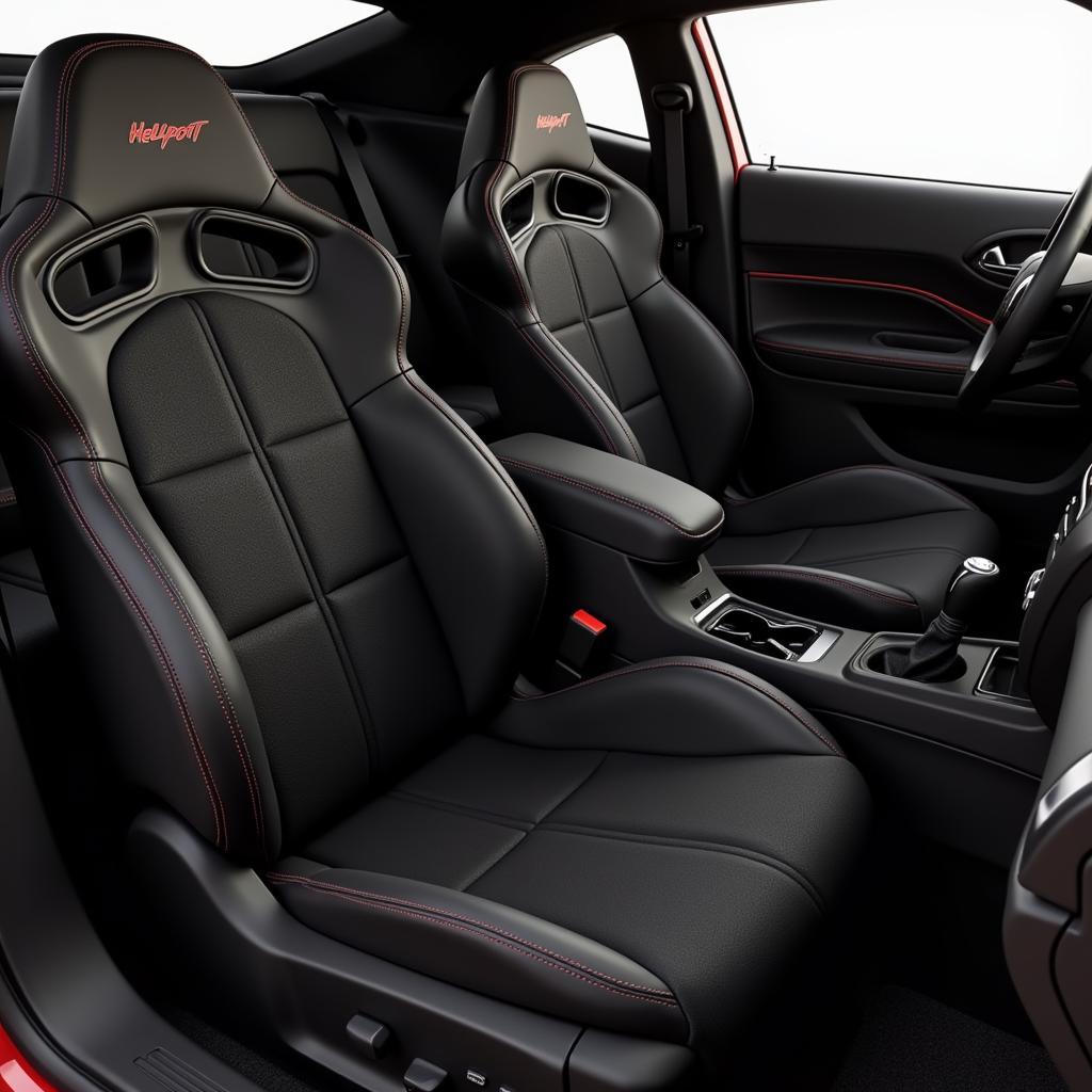 Dodge Dart SRT Hellcat Interior