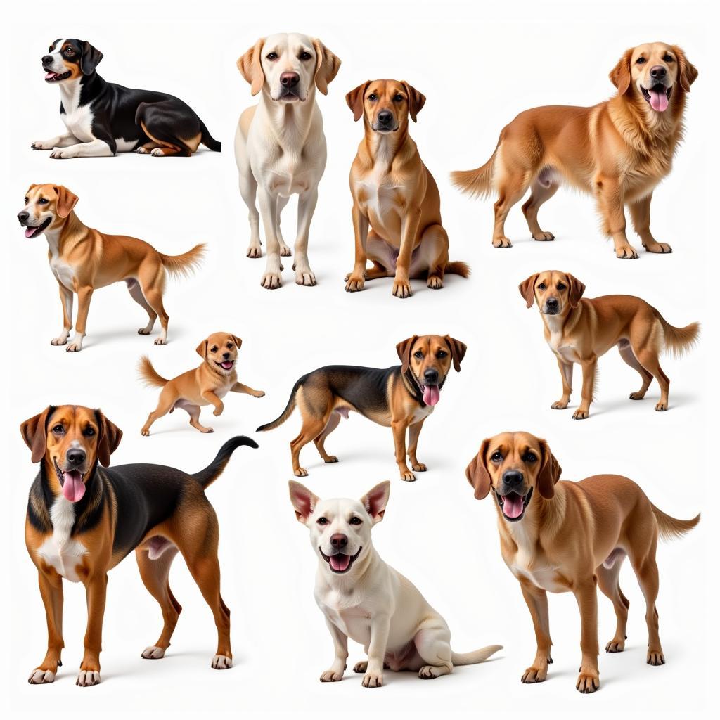 Dog Breeds and Sizes