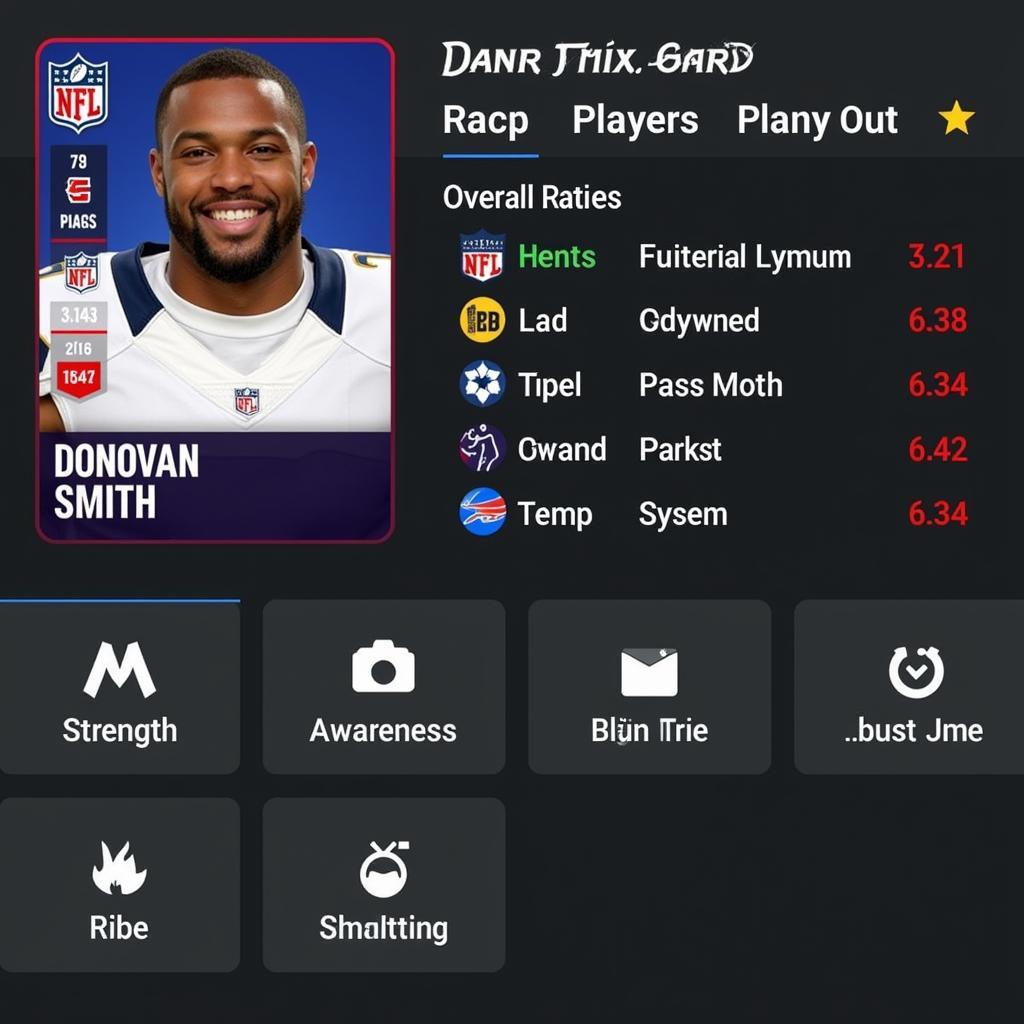 Donovan Smith Madden 23 Rating