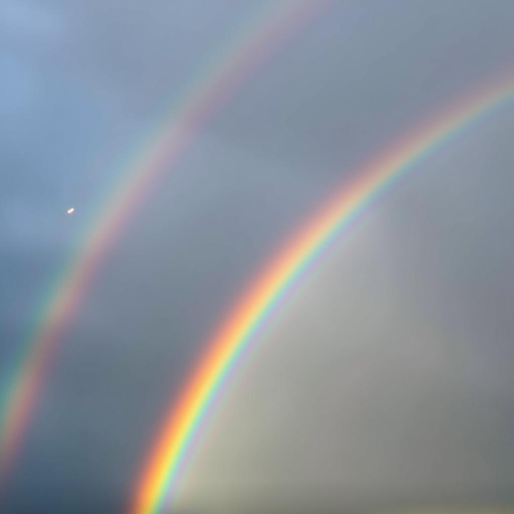 Double Rainbow Formation 