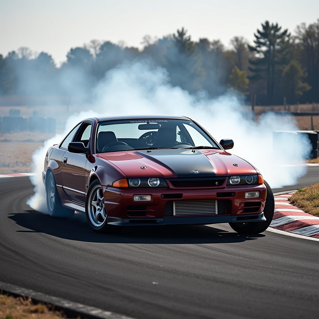 Drift Car in Action