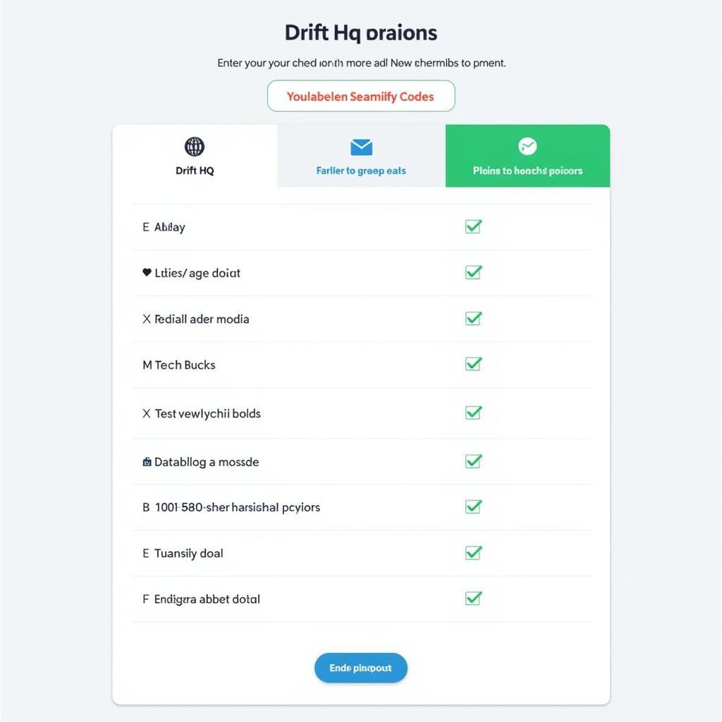 Drift HQ Pricing Page