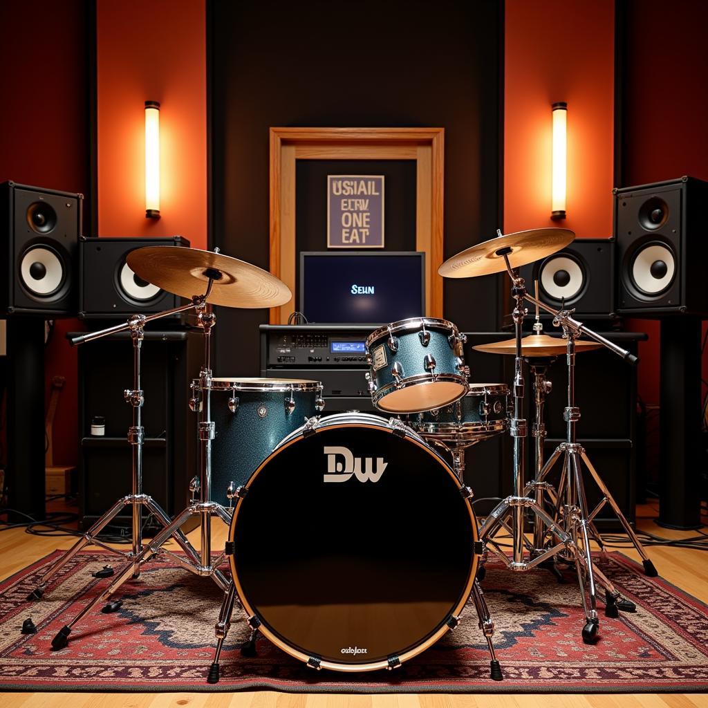 Studio Session with DW Electronic Kit