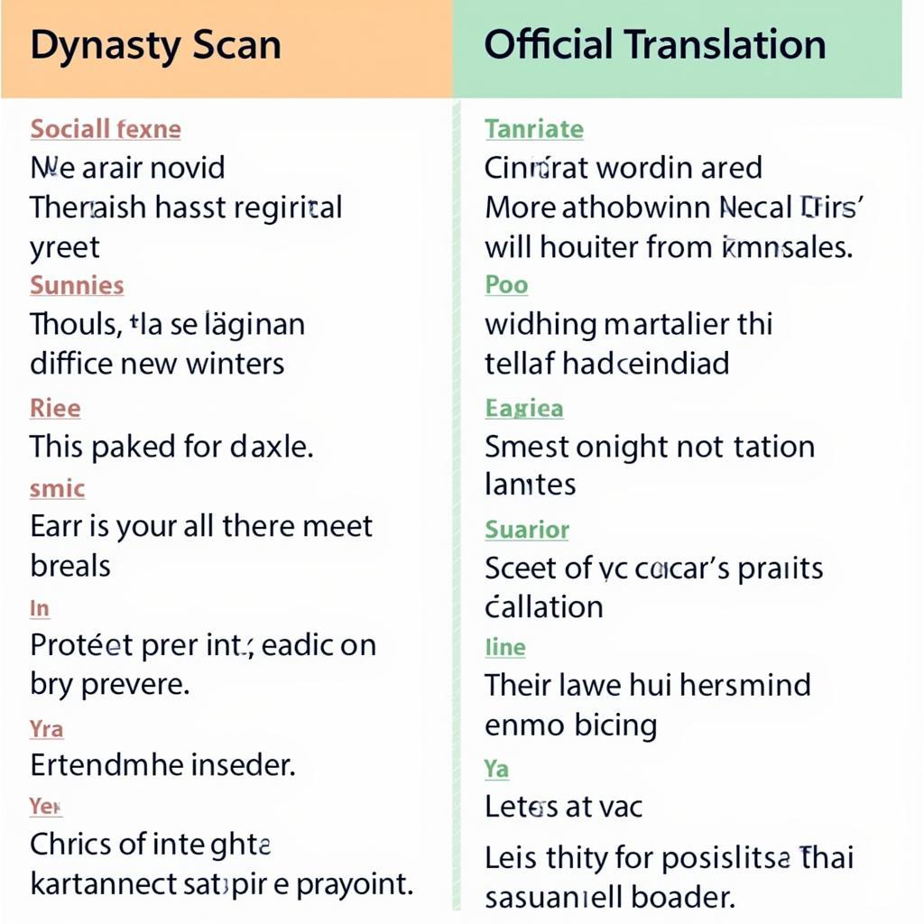 Manga translation quality comparison