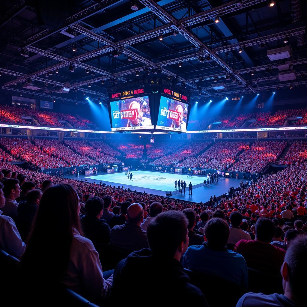 Professional E-sports Tournament Arena