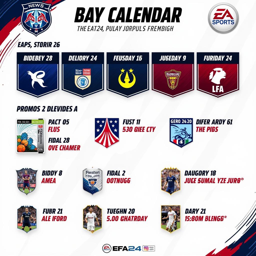 EA FC 24 Promo Calendar