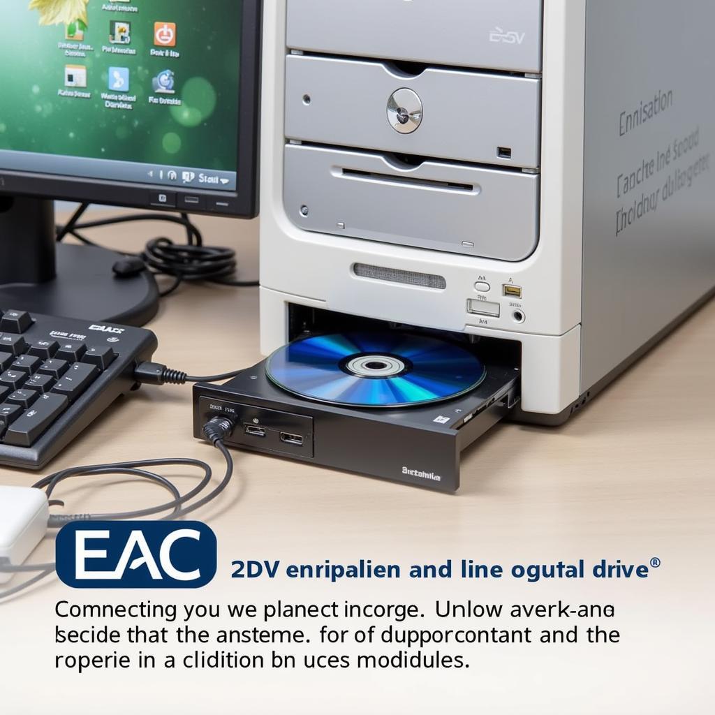 EAC Computer Setup with Dedicated Optical Drive