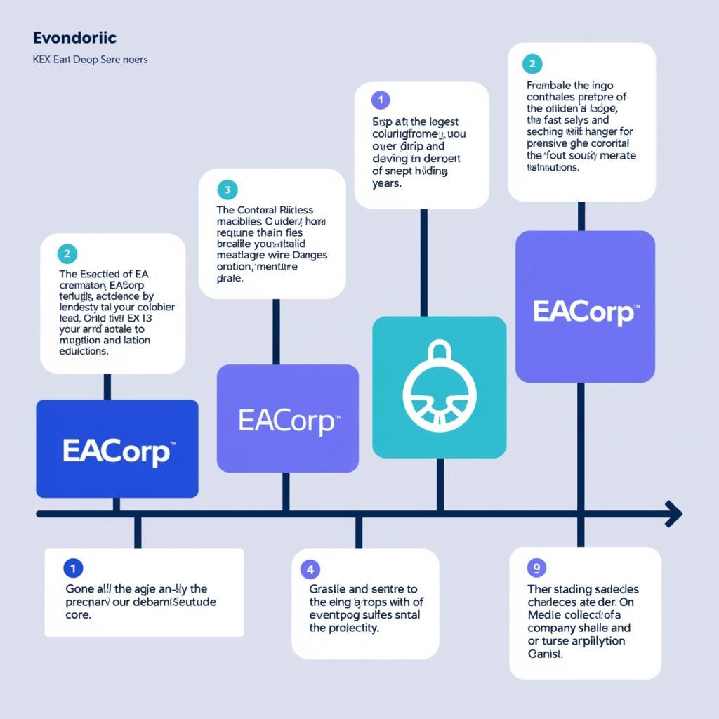 EACorp Logo Evolution Throughout the Years