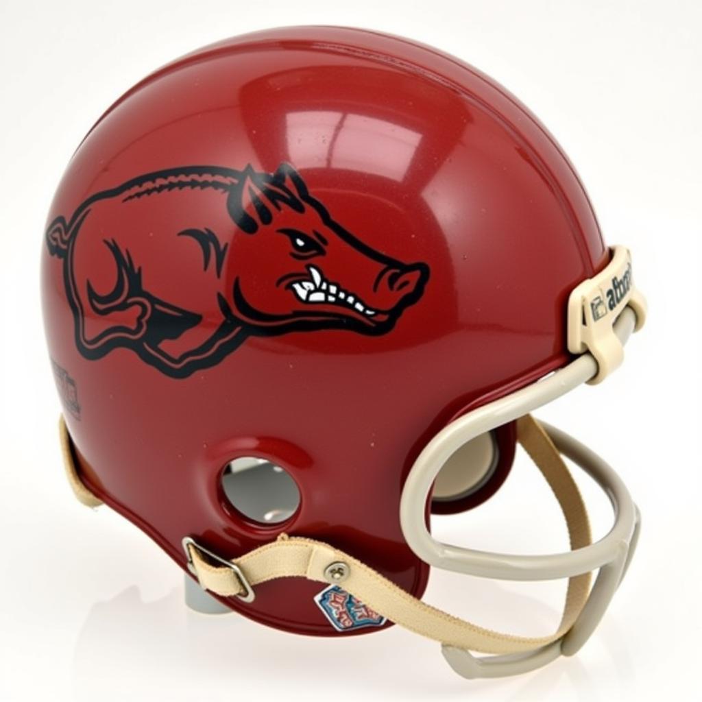 Early Razorback Football Helmet