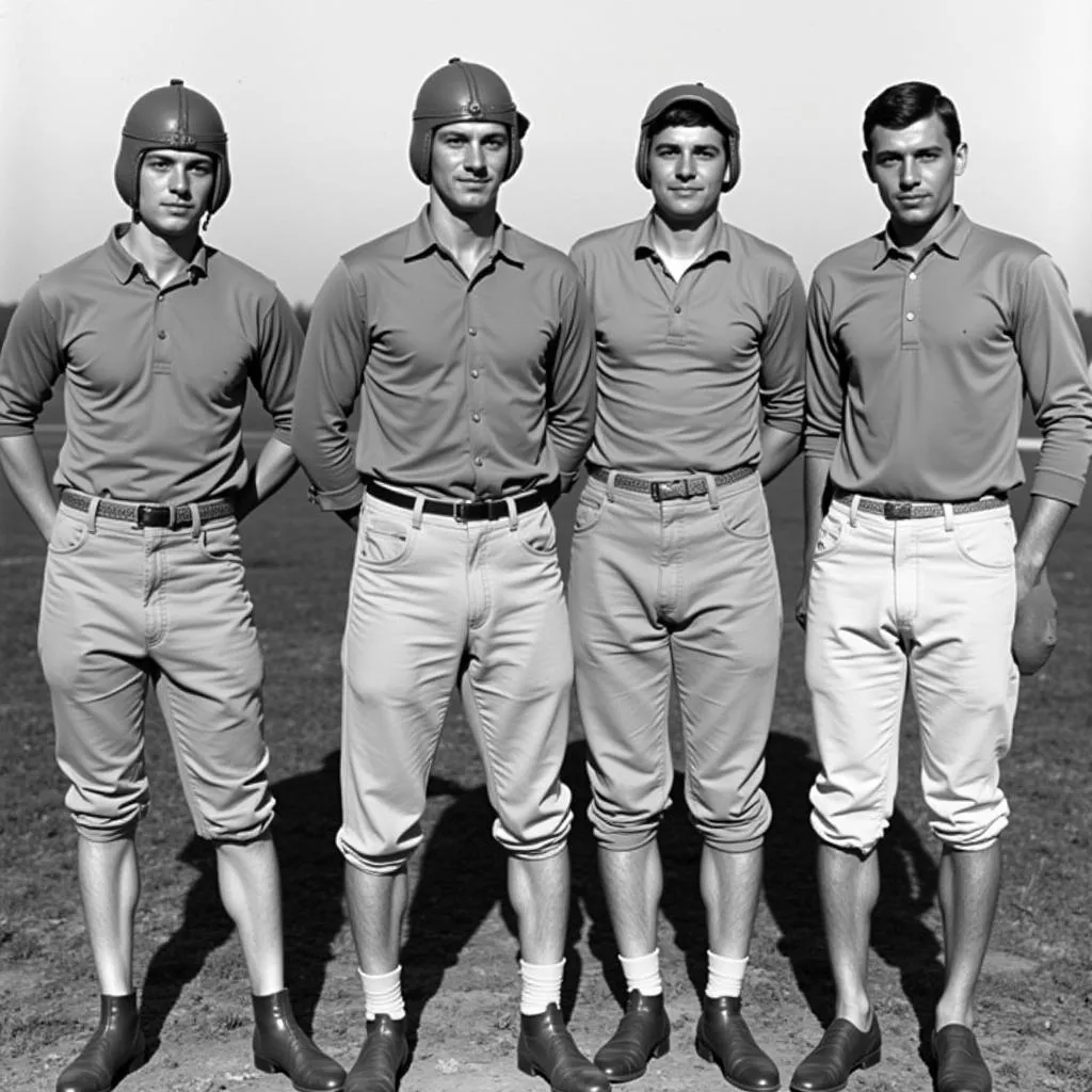 Early Sam Houston State Football Uniform