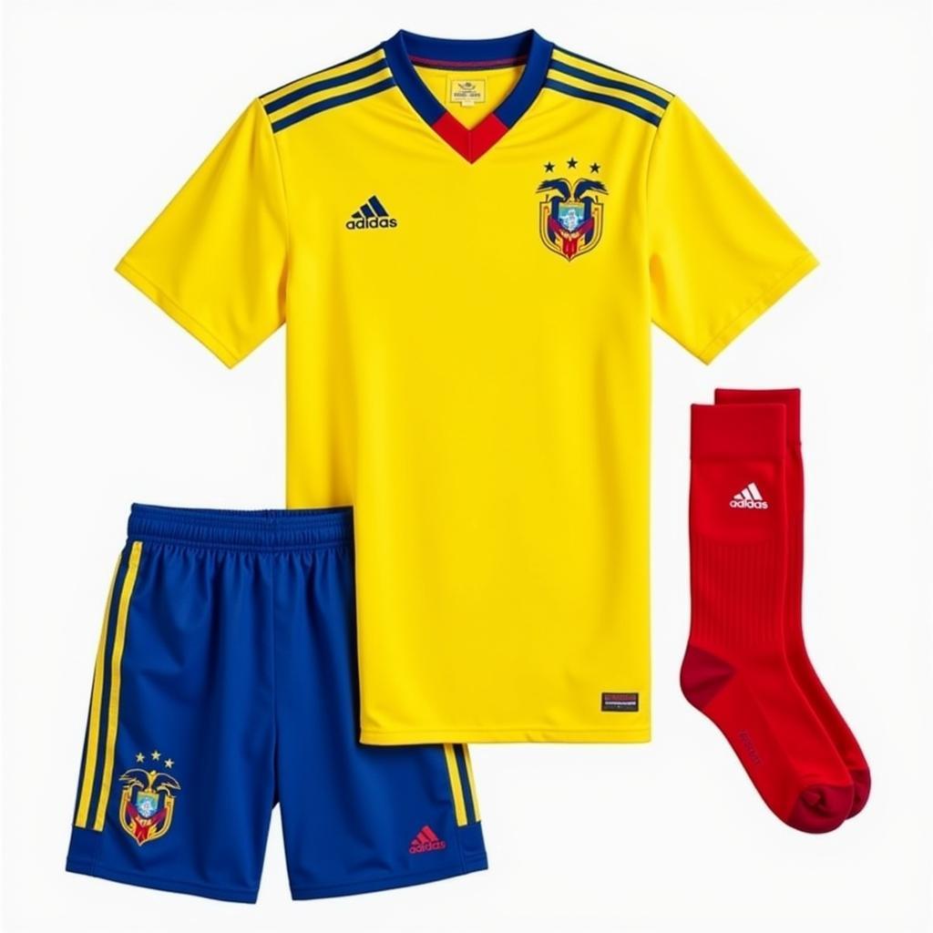 Ecuador's latest home jersey design