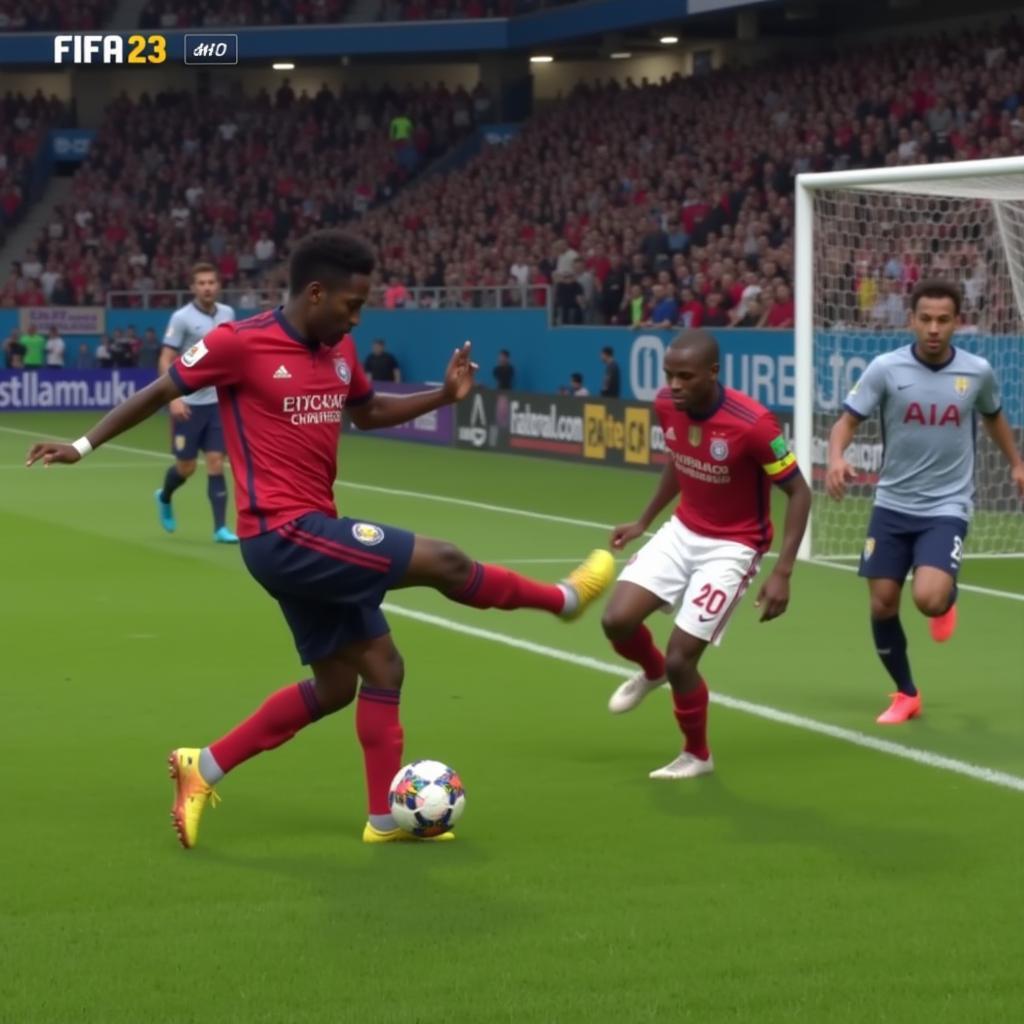 Ekitike FIFA 23 In-Game Action