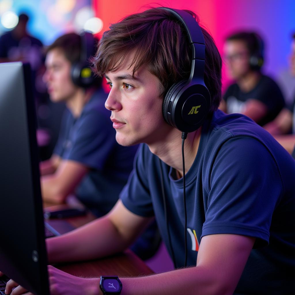 Eli Brown in Esports Competition