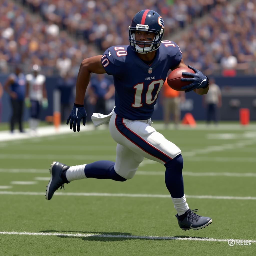 Eli Ricks in Madden 24 Gameplay