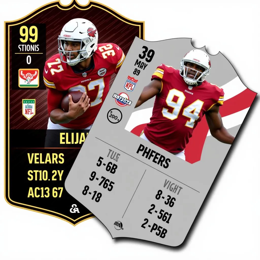 Elijah Vera-Tucker Madden 23 Player Card