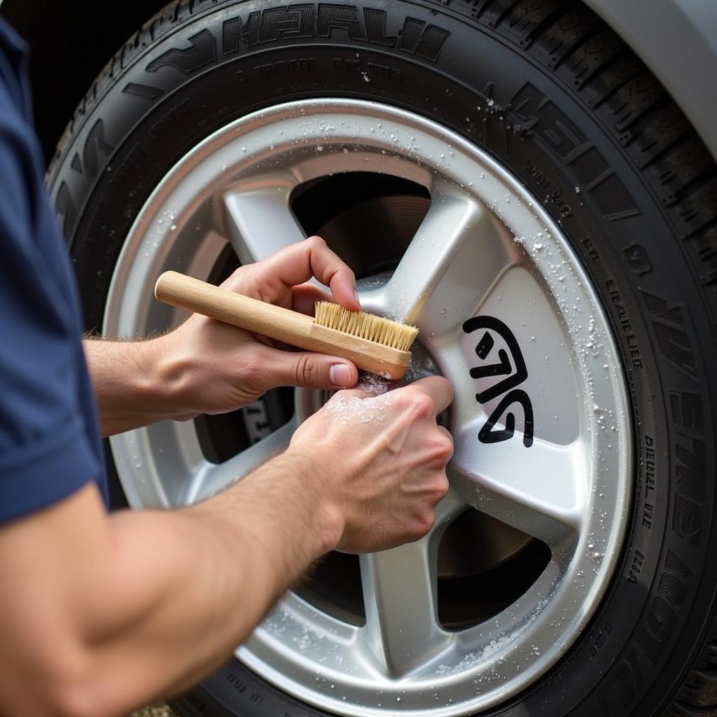 Maintaining Enkei Wheel Decals