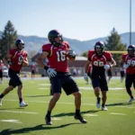 Eastern Oregon Mountaineers Football Practice