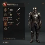 Character Equipping Interface