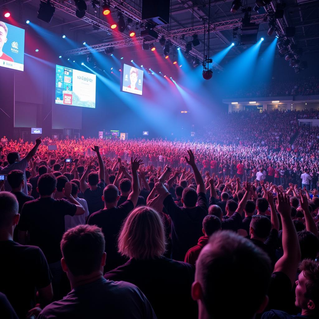 Esports Tournament Crowd