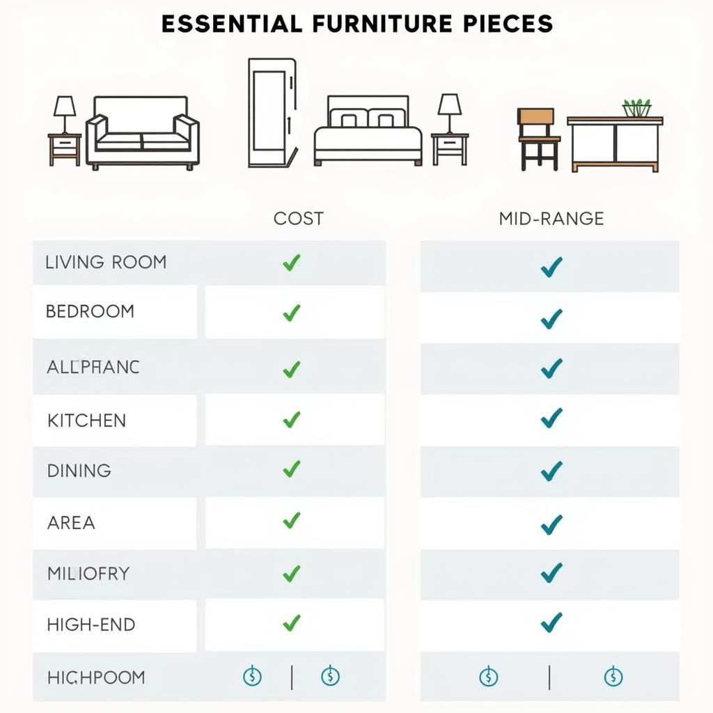 Essential Furniture Budgeting Guide for Apartments