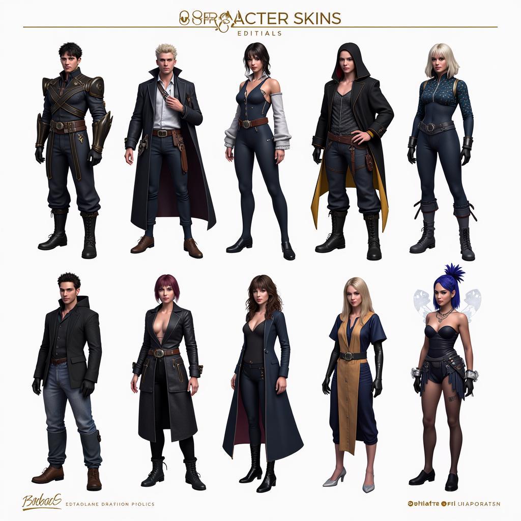 Exclusive Character Skins