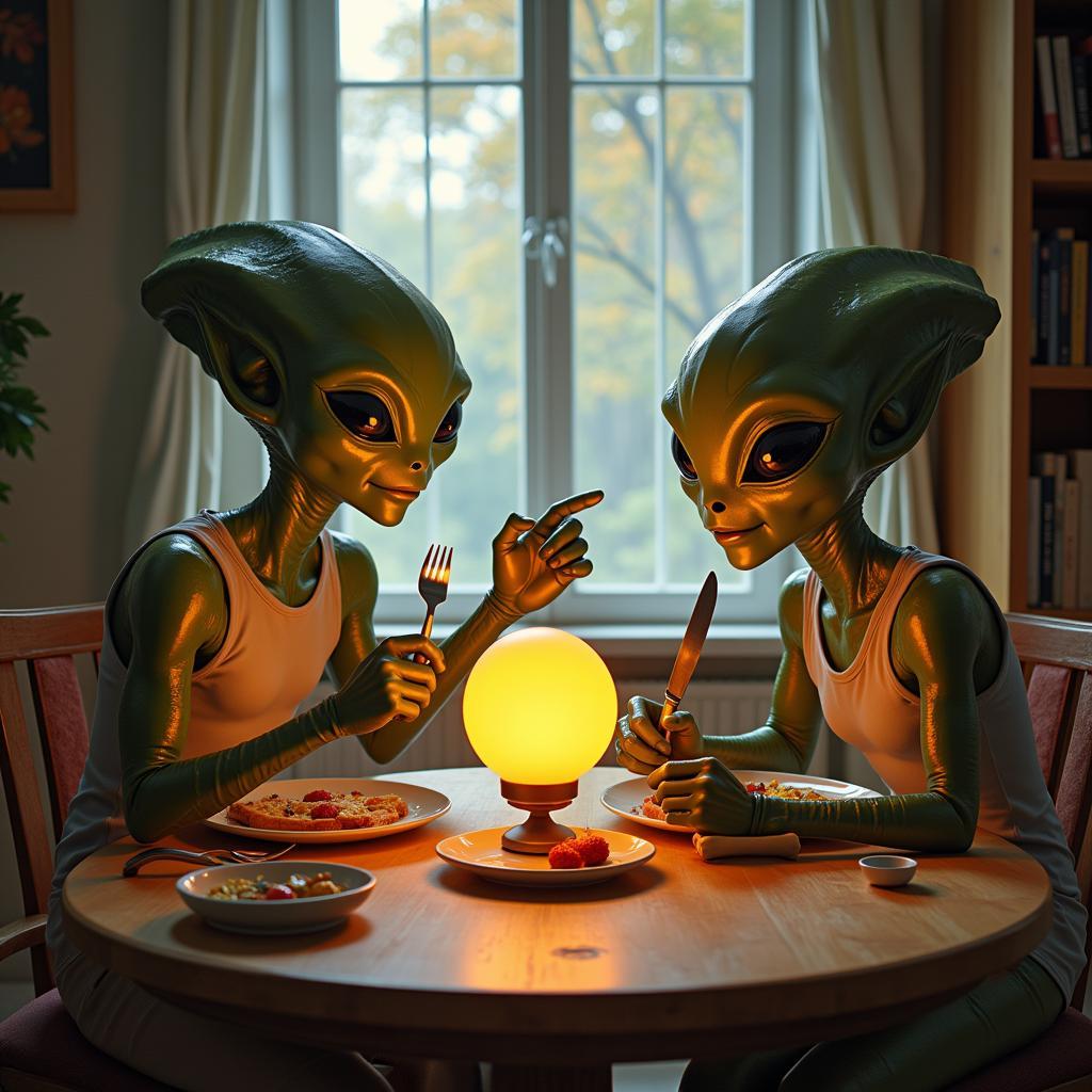 Extraterrestrial Roommate Cultural Exchange