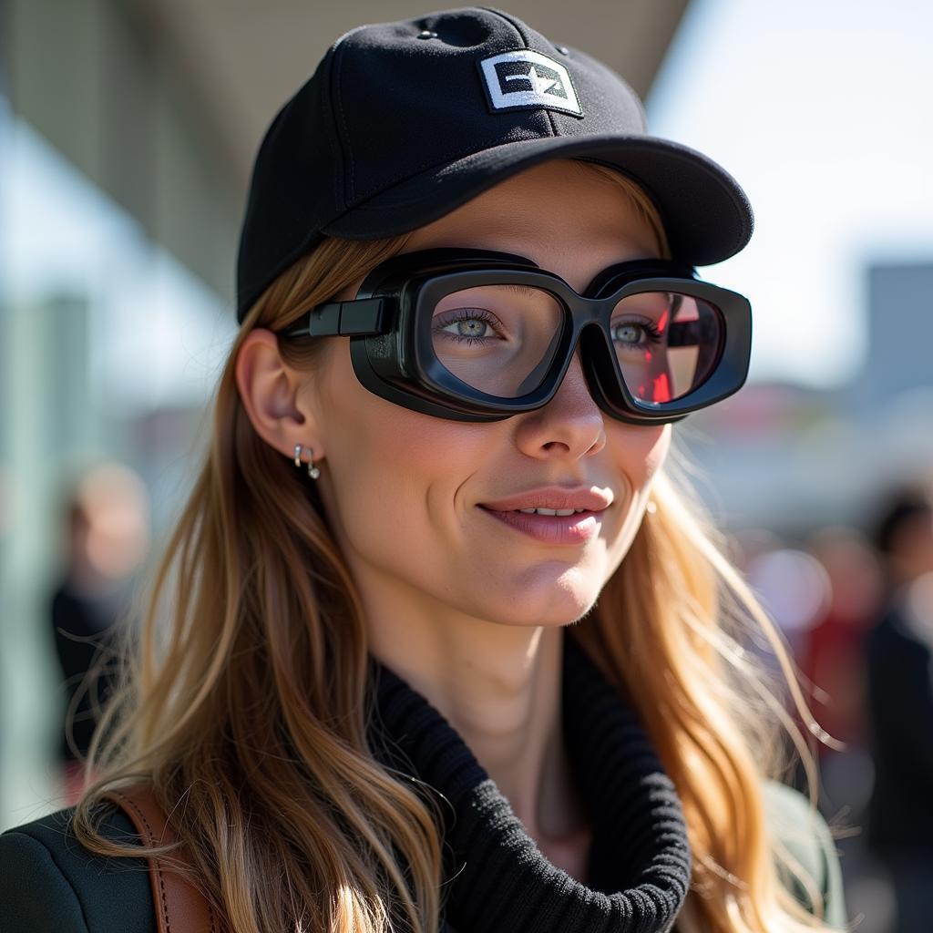 F1 goggles as a fashion trend