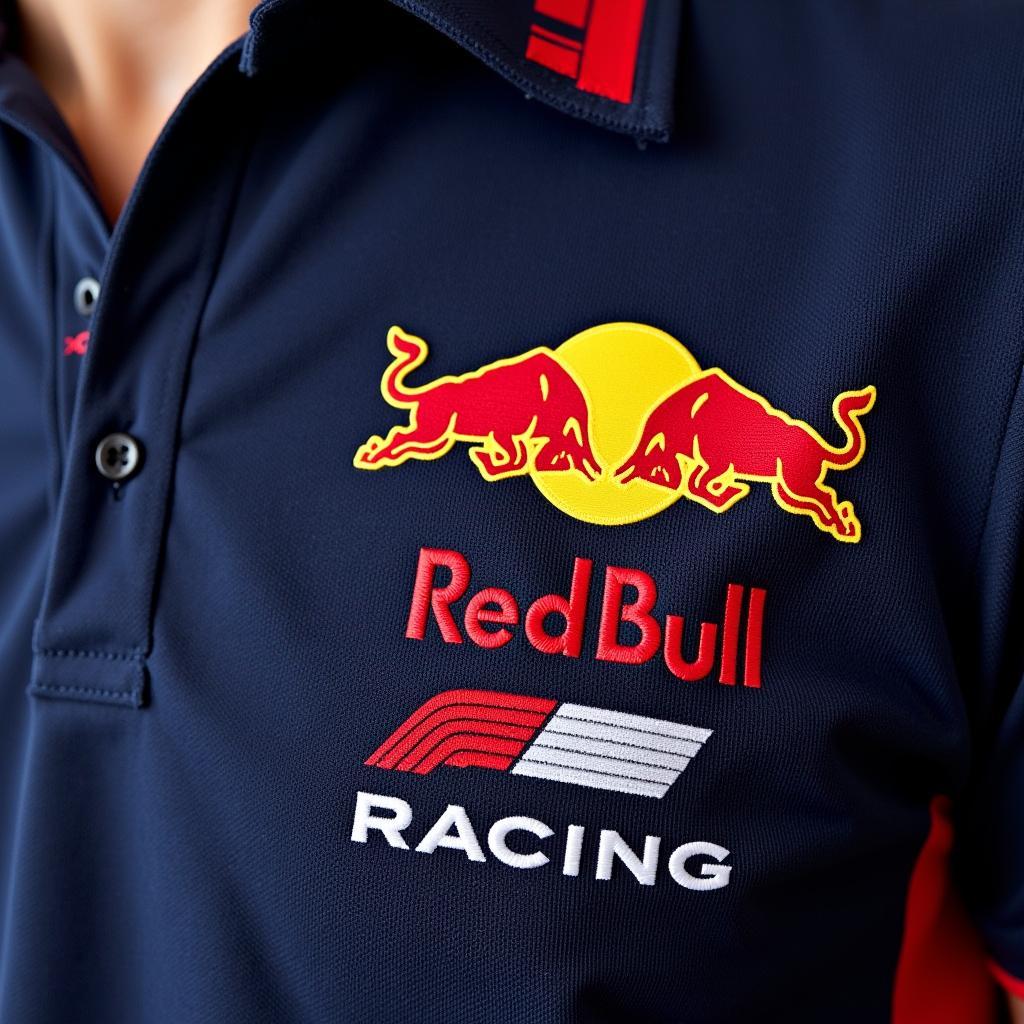 Red Bull Racing F1 Polo Shirt Design