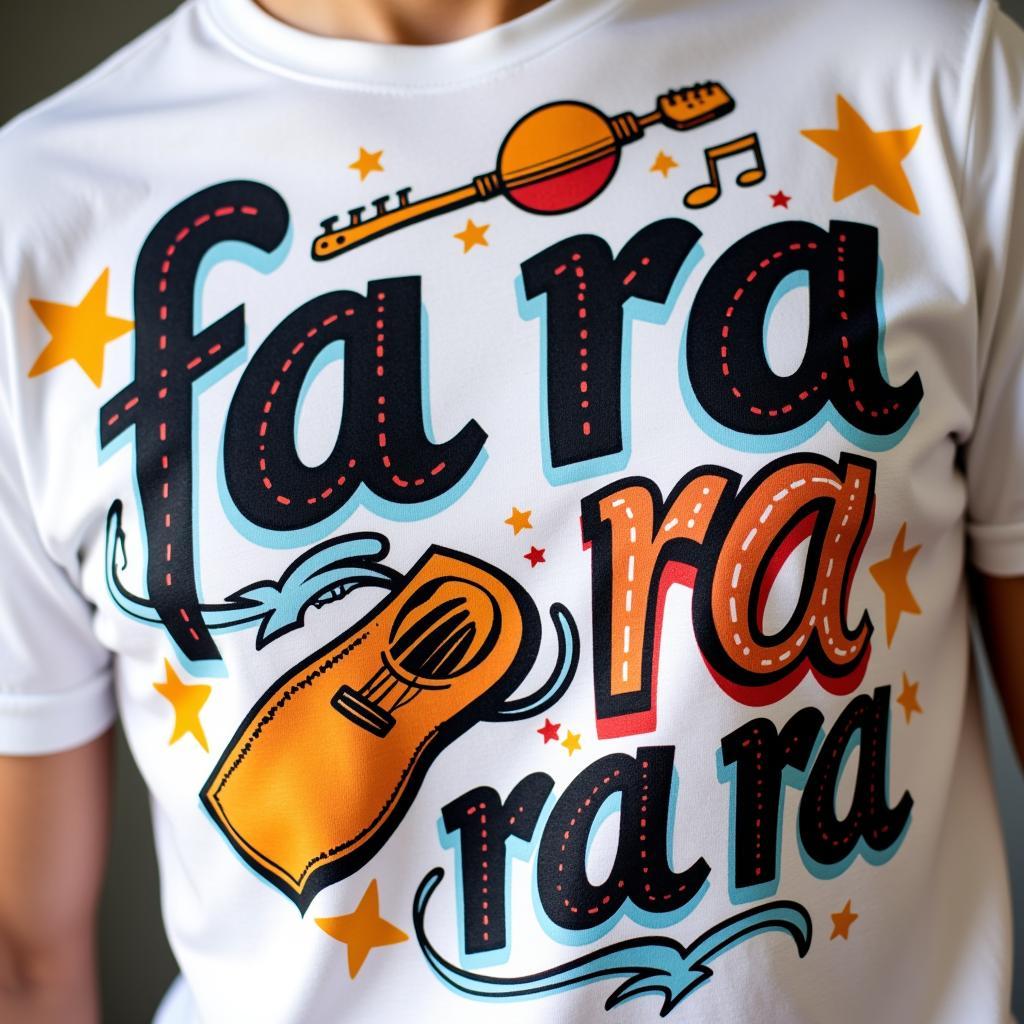 Fa Ra Ra Ra Ra Shirt Design