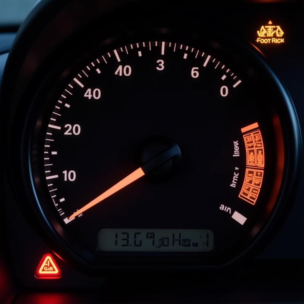 Dashboard Warning Lights Indicating Cat Injector Issues