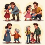 Video Game Characters Depicting Family Dynamics