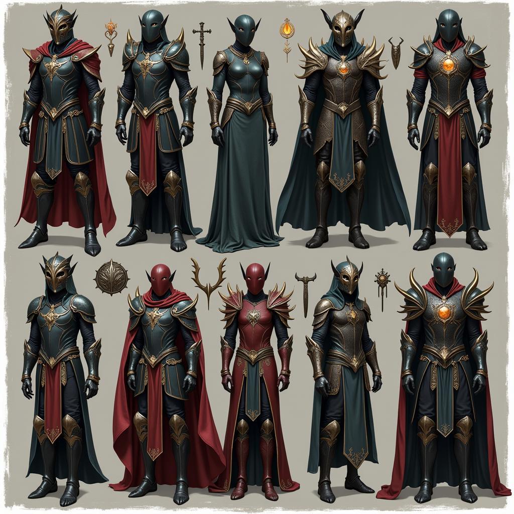 Different Styles of Fantasy Armor