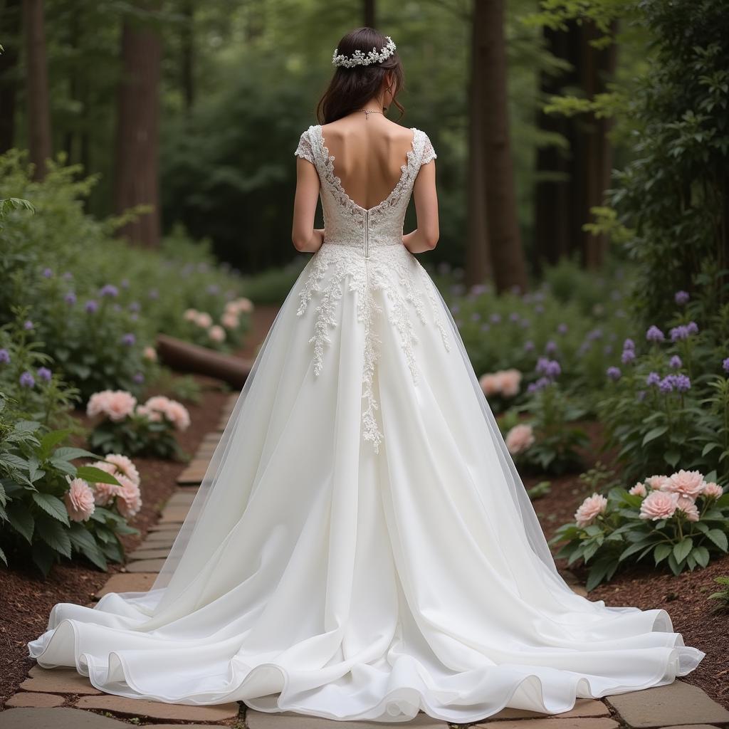 Fantasy Inspired Wedding Gown