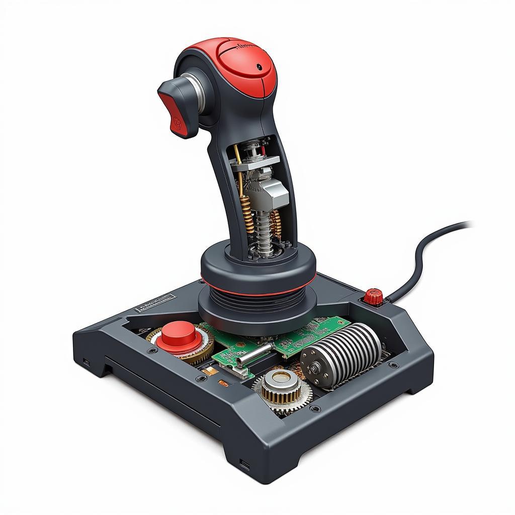 Feedback Force Joystick Mechanism