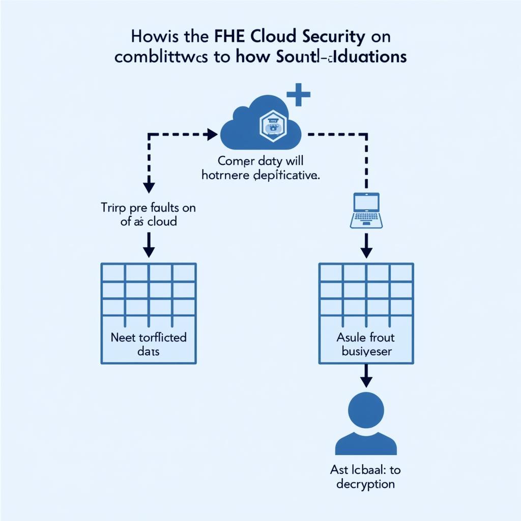 FHE Cloud Security Diagram