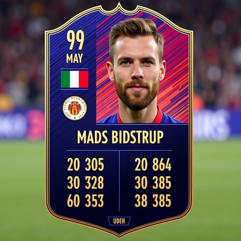 Mads Bidstrup FIFA 23 Player Card