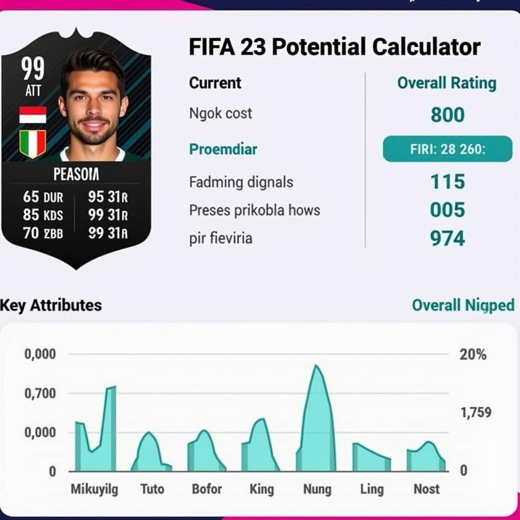 FIFA 23 Potential Calculator Screenshot