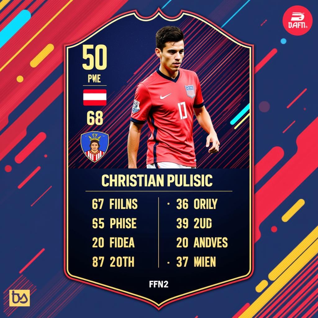 FIFA 23 Christian Pulisic Player Card