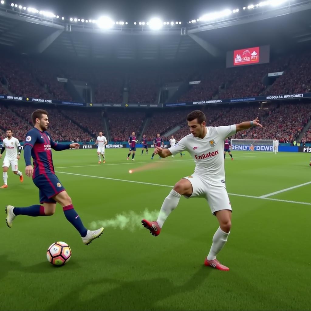 FIFA 24 Gameplay with Potential Cheats