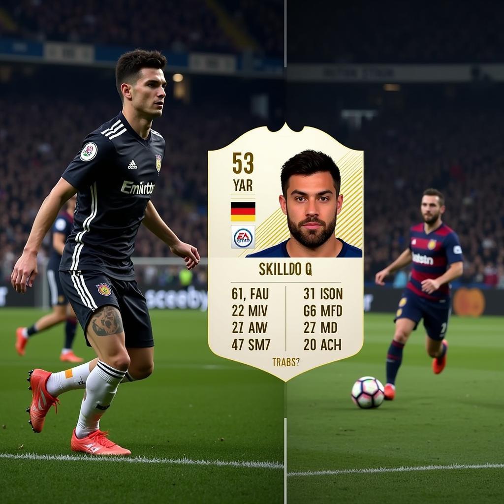 Evaluating In-Game Performance in FIFA Card Comparison