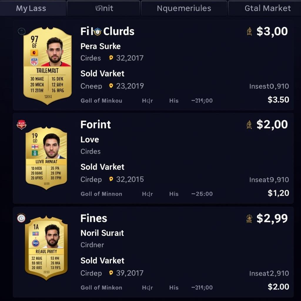 Investing in Gold FIFA Cards on the Transfer Market