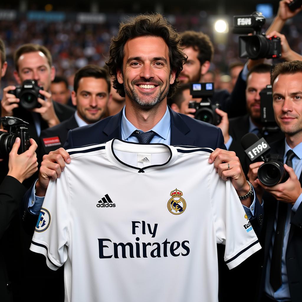 Luis Figo Joins Real Madrid