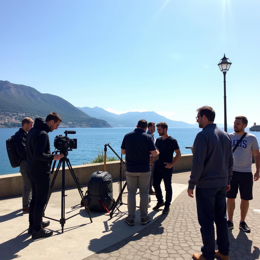 Film Crew in Nice