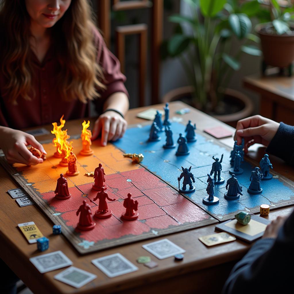 Fire and Ice Board Game Dual