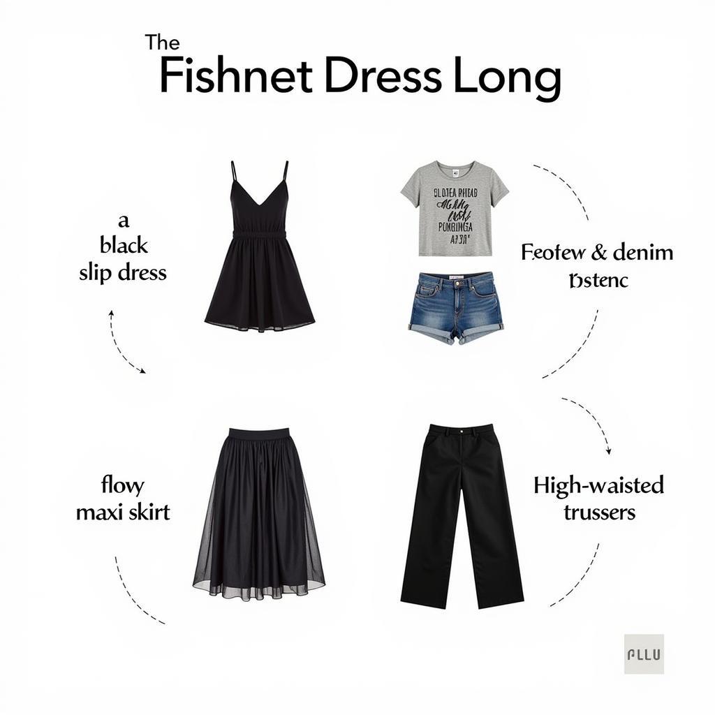 How to Layer a Fishnet Dress Long 