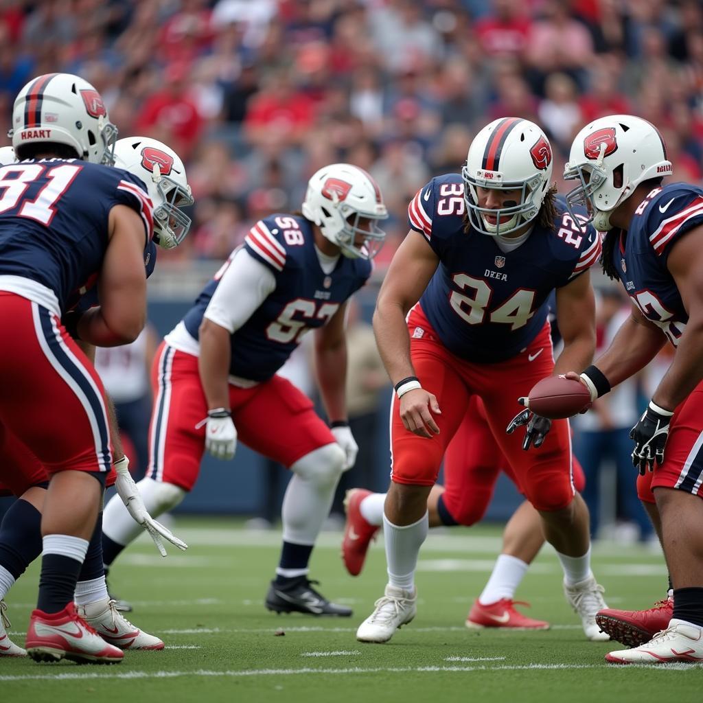 Flexbone Offensive Line Play